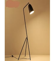 RİOLİGHT RETRO HAREKETLİ BAŞLIK MAFSALLI METAL LAMBADER (Siyah)