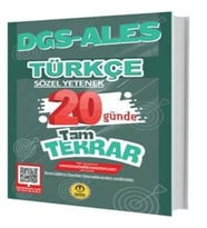 Tasarı DGS ALES Türkçe 20 Günde Tam Tekrar Soru Bankası