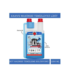 Kahve Makinesi Temizleyici Süt Haznesi Ve Süt Çubugu Temizleyici Sıvı 1000 ml