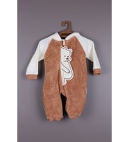 Bebek-Çocuk Ayıcıklı Peluş Tulum