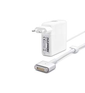 20V 4.25A 85W Laptop Adaptörü - T Tip - Macbook Uyumlu - Beyaz HD795