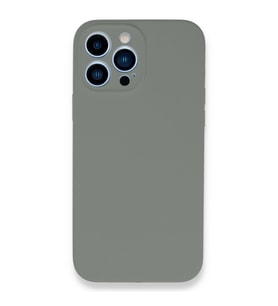 Iphone 13 Pro Max Kılıf Lansman Legant Silikon - Gri