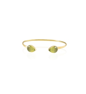 Kadir Jewellery 22 Ayar Altın Kaplama El İşçiliği Zirkon Taşlı Kadın Charm Bileklik