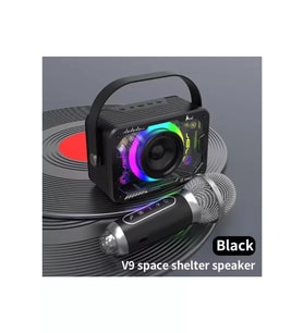 Vtn-82 Taşınabilir Kablosuz Işıklı Bluetooth Hoparlör Ses Değiştirme Özellikli