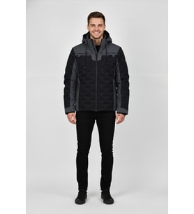 Erkek Kapüşonlu Spor Mont Regular Fit 3331 BGL-ST04899 (Füme)