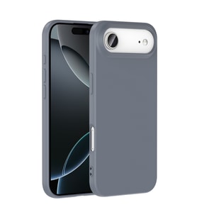 Apple iPhone 17 Air Uyumlu Kılıf Zore Mara Lansman Kapak (Gri)