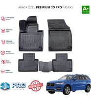 VOLVO XC90 ARACA ÖZEL 3D PASPAS 2017 2018 2019 2020 2021 2022 2023 2024