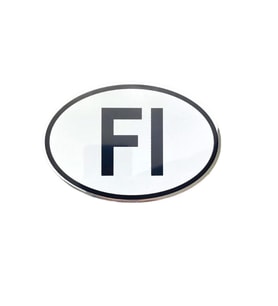 Arma FI Fınland oval 125x85 mm armasız / YACIY175-1