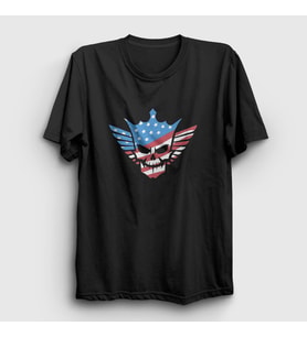 Presmono Unisex Siyah Logo American Nightmare Wwe Cody Rhodes T-Shirt 453461tt
