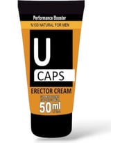 U Caps Natural Cream For Men Booster 50 ml