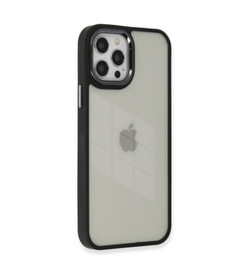 Apple İphone 12 Pro Max Kılıf Dora Kapak - Siyah