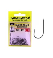 Japanese Maru Kaizu Rv Carbon Çapraz Black Nickel 9491 Olta İğnesi