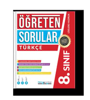 Pruva Yayınları 8. Sınıf Türkçe Öğreten Sorular 