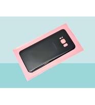 Tkgz - Samsung Galaxy S8 Arka Kapak Batarya Kapağı - SİYAH