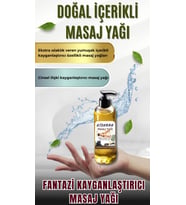 Büyük Boy 150 Ml Naturel Eğlenceli Masajlar İçin Vanilya Kokulu Masaj Yağı Aromaterapi Kayganlaştırıcı Vücut Masajı Yağı