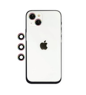 Apple İphone 14 Shine Kamera Lens - Rainbow