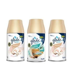Glade Otomatik Sprey Oda Kokusu Yedek Ipeksi Vanilya + Okyanus Sessizliği 3 x 269 ml