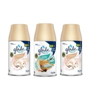 Glade Otomatik Sprey Oda Kokusu Yedek Ipeksi Vanilya + Okyanus Sessizliği 3 x 269 ml
