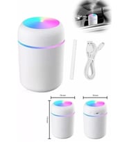 Hava Nemlendirici Buhar Makinesi Led Işıklı Usb Dekoratif Nemlendirici