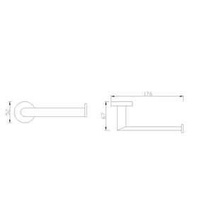 FC-30103 Krom Tuvalet Kağıtlığı