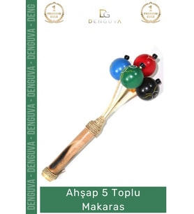 #Marakas Ahşap Saplı Ritim Enstrümanı Doğal El Yapımı Kaliteli Müzik Meditasyon 5 Toplu Marakas