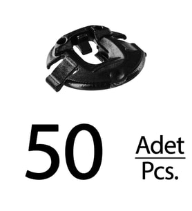 Seat Skoda VW Passat Audi A1 A4 A5 A6 için Çamurluk Bağlantı Elemanı Klips - 50 Adet