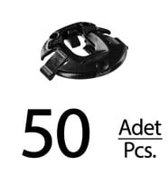 Seat Skoda VW Passat Audi A1 A4 A5 A6 için Çamurluk Bağlantı Elemanı Klips - 50 Adet