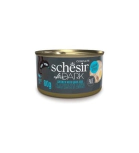 Schesir After Dark Pate Tavuklu ve Bıldırcın Yumurtalı Yetişkin Kedi Konservesi 80gr