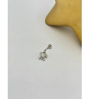 Kaplumbağa Göbek Piercing (Çelik)