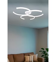 Modern Beyaz Led 3'lü Avize, Salon ve Mutfak İçin Şık Aydınlatma
