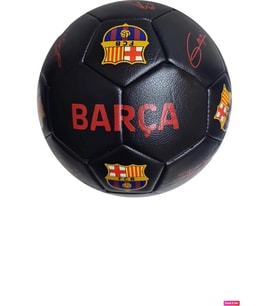 Lisanslı Tam Kadro Imzalı Barça Fc Barcelona 4 Astarlı El Dikişli 400 gr Futbol Topu No:5 Tüm Zemin