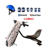 Citymate Drift Car Elektrikli Kaykay Bluetooth Dirift Kar Hoverboard Scooter + Koruma Ekipmanı D30