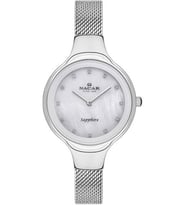 NACAR NC36-391033-AWMS KADIN KOL SAATİ (Gümüş)