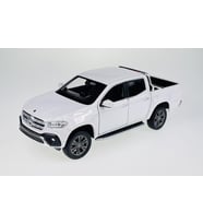 Welly Koleksiyon 1 / 24 Ölçek Mercedes X Class Beyaz Arazi Aracı Model Metal Araba