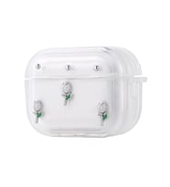 Lexroo Airpods Pro 2 Airbag 44 Airbag Tasarımlı Simli Şeffaf Kutup Kılıf - Lale