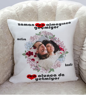 Kişiye Özel Sensiz Olmaz Yastık