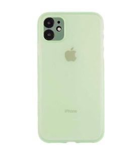 Uyumlu Model Apple iPhone 11 Kılıf 0.3mm Ultra İnce Hayalet Yumuşak Kapak (Açık Yeşil)