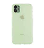 Uyumlu Model Apple iPhone 11 Kılıf 0.3mm Ultra İnce Hayalet Yumuşak Kapak (Açık Yeşil)