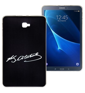 Samsung Galaxy Tab T580 Baskılı Silikon Kılıf BK-50