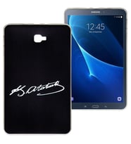 Samsung Galaxy Tab T580 Baskılı Silikon Kılıf BK-50