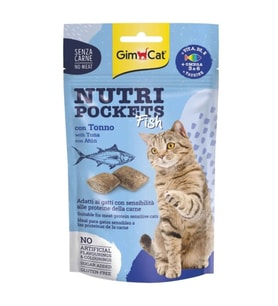 GimCat Nutripockets Ton Balıklı Kedi Ödül Maması 60 Gr (STD)