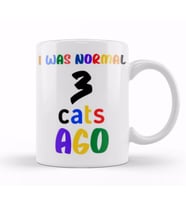 Funny Cat Lover Gifts For   Men Kids Kupa Bardak Porselen
