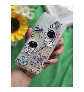Samsung Galaxy A72 Uyumlu Baskılı Şeffaf Telefon Kılıfı