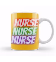 Nurse Gift İdea Funny Saying Quote Nursing Medical Kupa Bardak Porselen