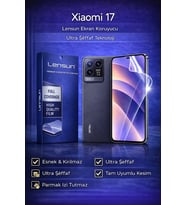 Xiaomi 17 Lensun Ultra Şeffaf Tam Kapsamlı Esnek Ekran Koruyucu