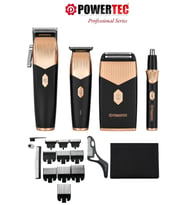TR-5600 Pro 4in1 Set Saç-Sakal&Ense&Vücut-Günlük Sakal-Burun&Kulak(4'lü Şarj Standı ve Önlük Hediye)