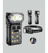 LED Far El Feneri 3 Fonksiyonlu Uzun Pil Ömürlü
