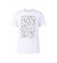 Trender 241 Bisiklet Yaka Beyaz Erkek T-Shirt 26YK37000019