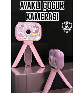 Ayaklı Mini Fotoğraf Makinesi Çocuk Için Eğitici Video Kamera (Kopya)