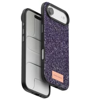 Iphone 17 Air Bright Simli Kapak - Derin Mor